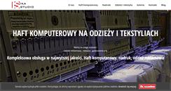 Desktop Screenshot of ika-studio.pl